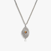 Awe Inspired Necklaces 925 Sterling Silver / 16'' - 18'' Eye Locket Necklace