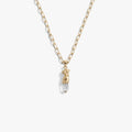Awe Inspired Necklaces 14K Gold Vermeil / 18'' Classical Bust Pendant Necklace