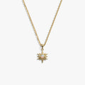 Awe Inspired Necklaces 14K Gold Vermeil / 16'' - 18'' Opal Triple Moon Necklace