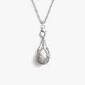 Awe Inspired Necklaces 925 Sterling Silver / 16'' - 18'' Wishing Stone Necklace