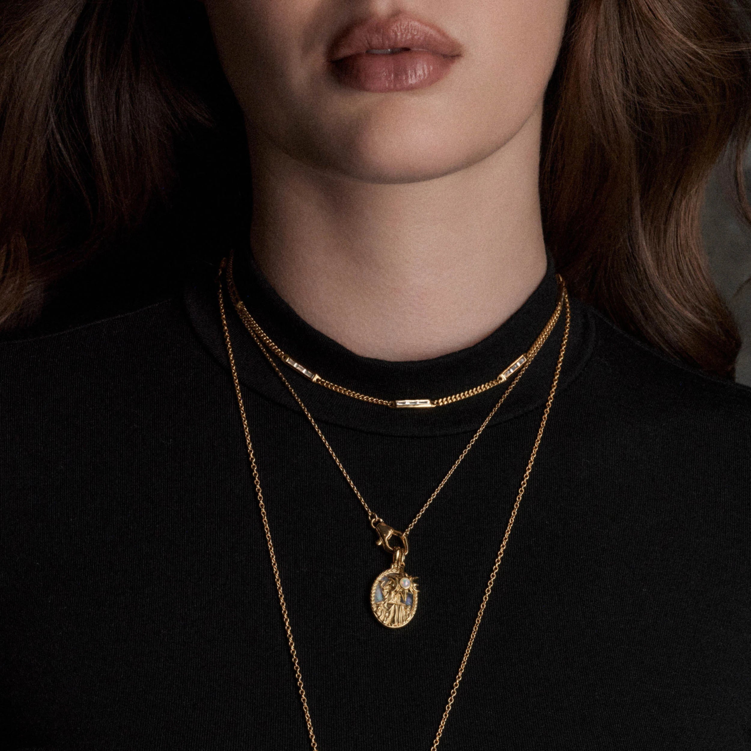 Awe Inspired Necklaces The Sorceress Charm Necklace
