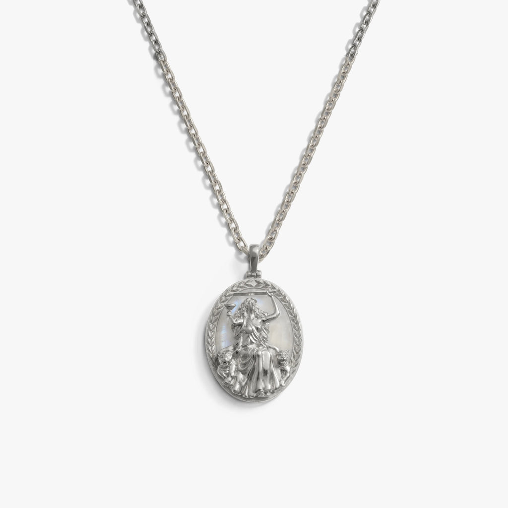 Awe Inspired Necklaces 925 Sterling Silver / 2.1mm French Cable Chain / 16'' - 18'' Circe Necklace