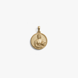 Awe Inspired Pendants 14K Gold Vermeil / Jane Austen Real-Life Goddess Pendant