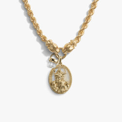 Awe Inspired Necklaces 14K Gold Vermeil Mystic Aura Charm Necklace