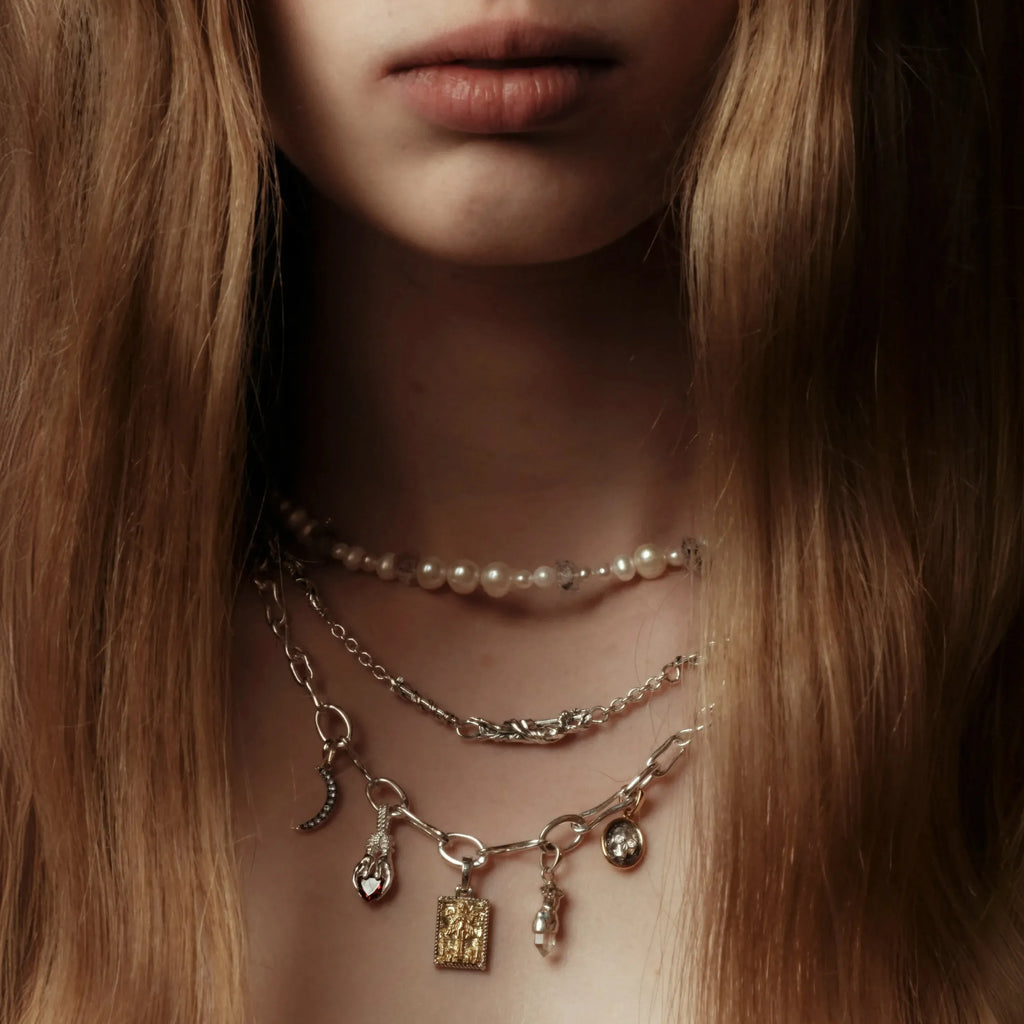 Memento Mori Two-Toned Charm
