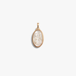 Awe Inspired Pendants White Mother of Pearl Special Edition Persephone Cameo