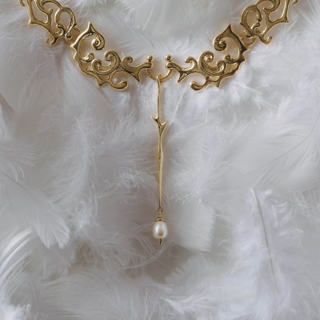 Awe Inspired Pendants Thorned Pearl Pendant