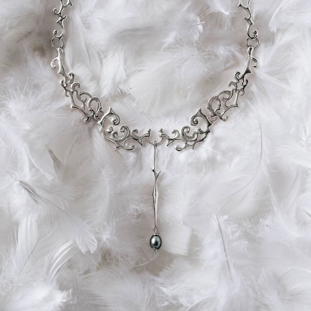 Awe Inspired Pendants Thorned Pearl Pendant