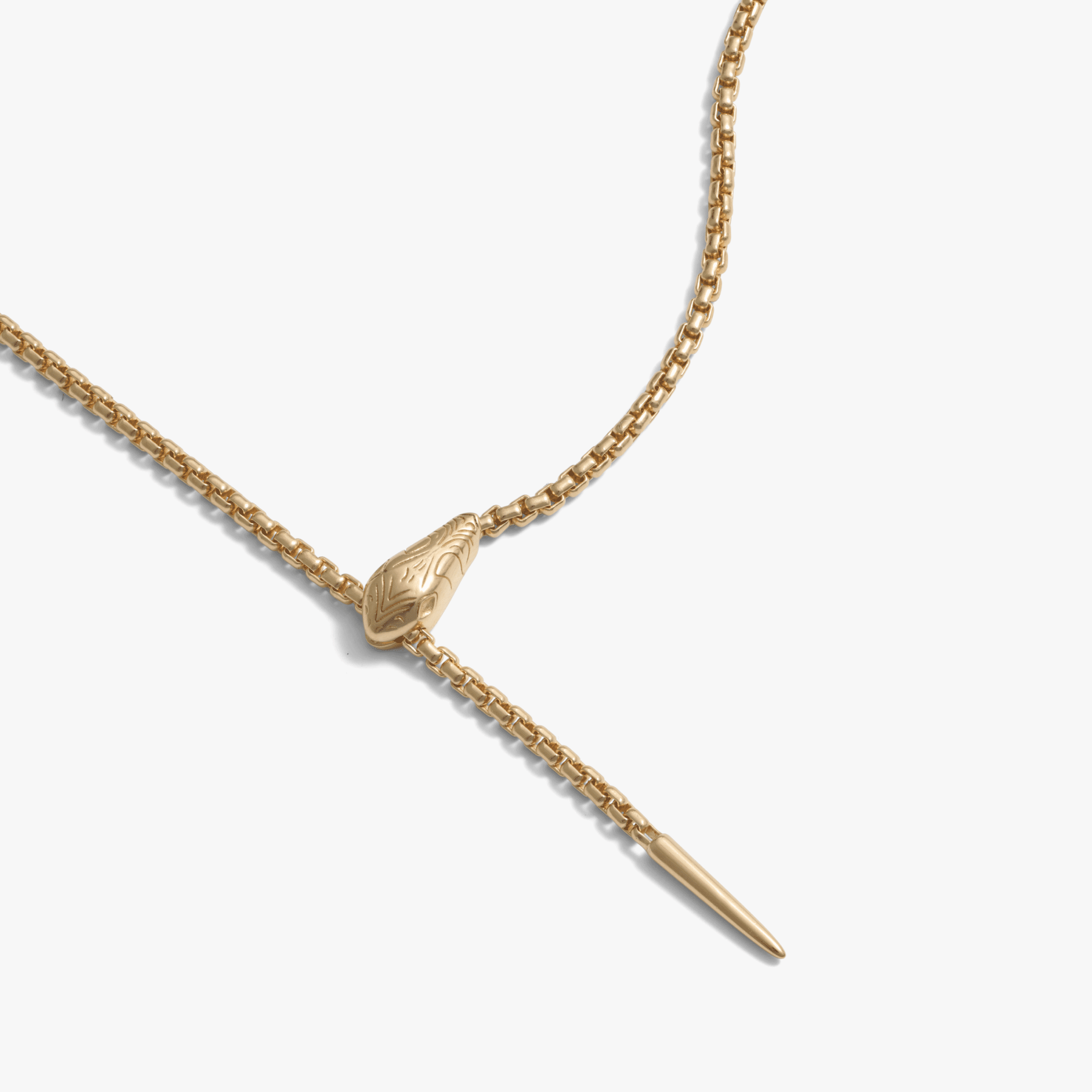 Delicate Snake Lariat