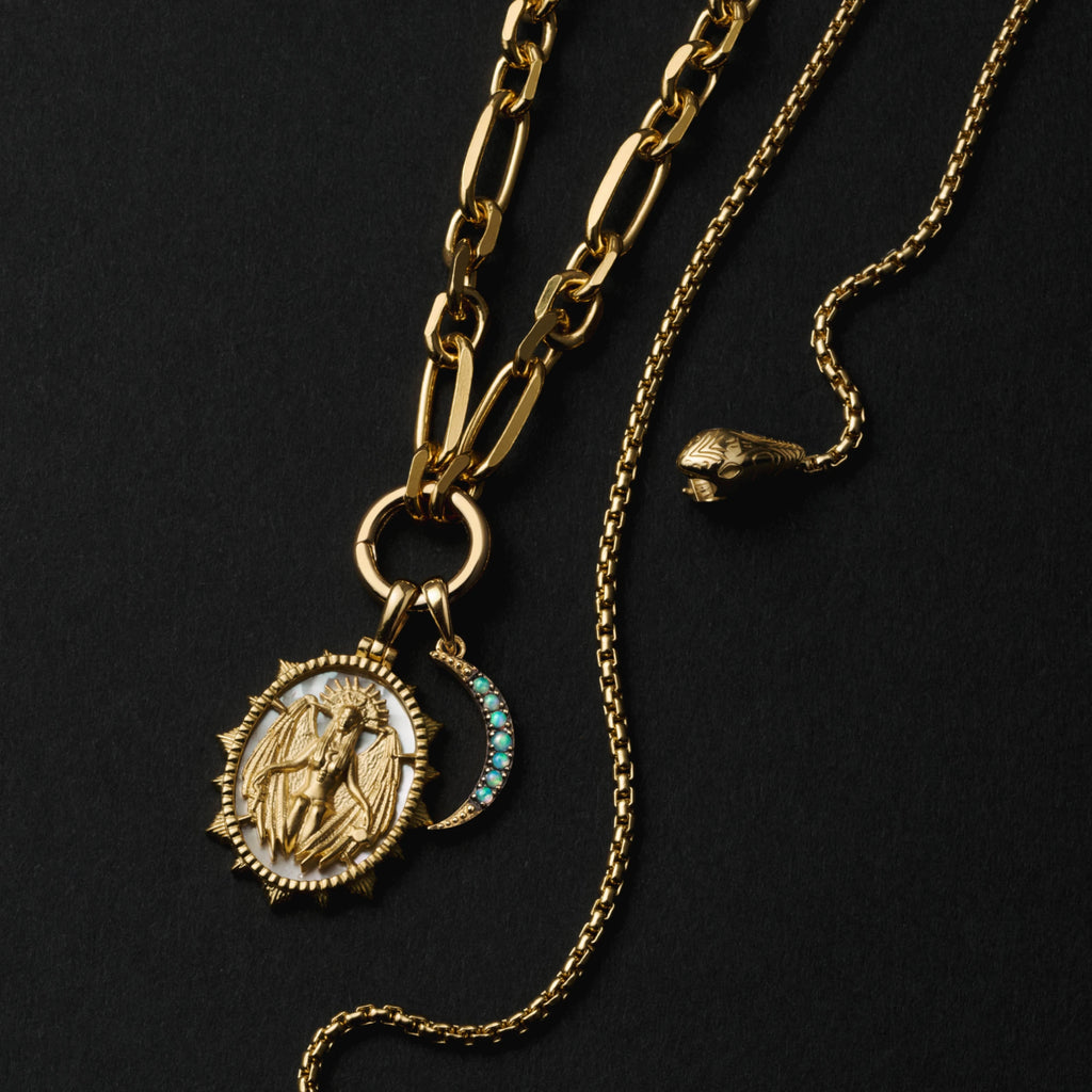 Awe Inspired Necklaces Delicate Snake Lariat