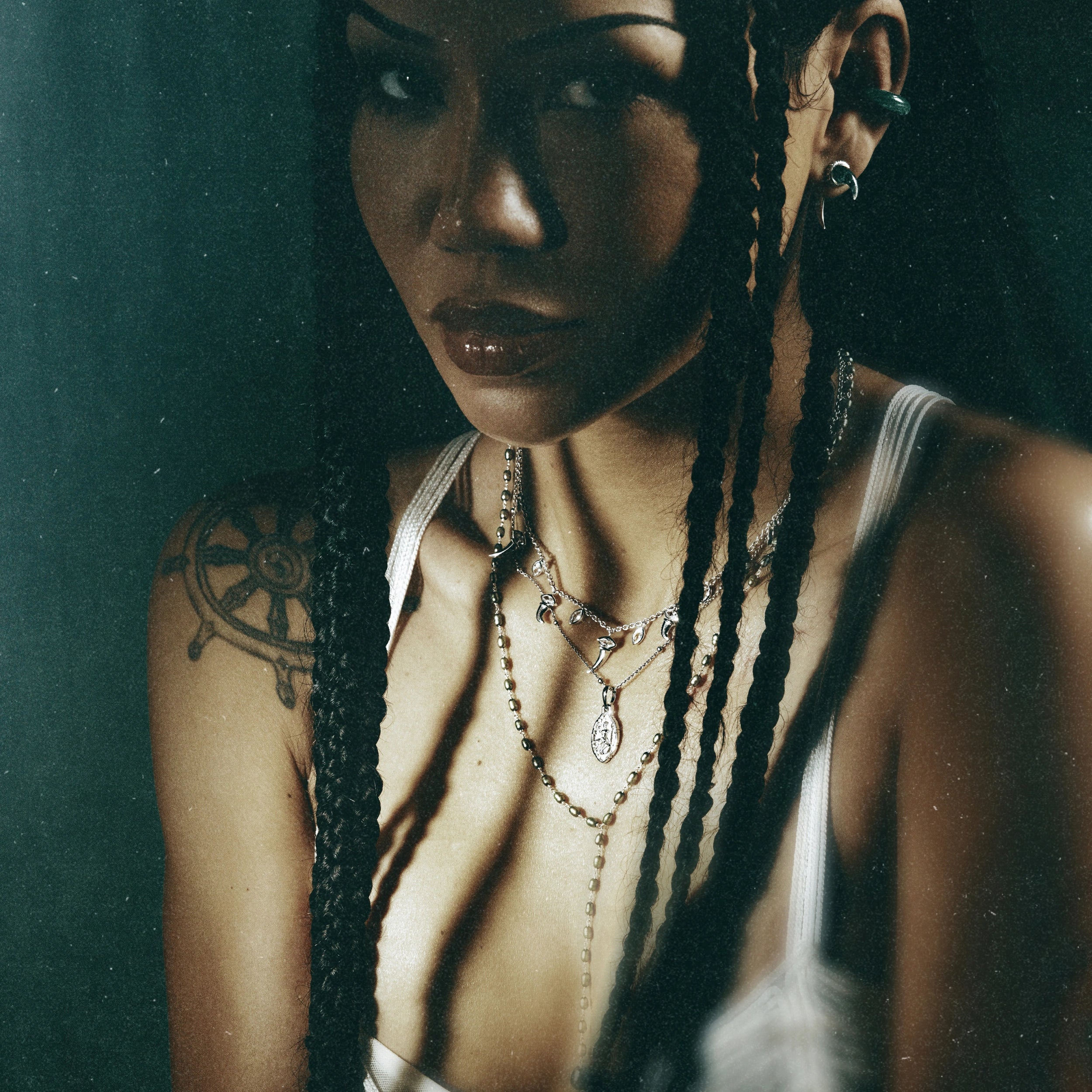 Awe Inspired Necklaces Damselfly Drop Pearl Lariat