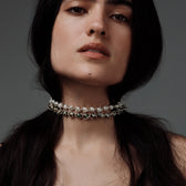 Awe Inspired Necklaces Damselfly Caged Pearl Necklace