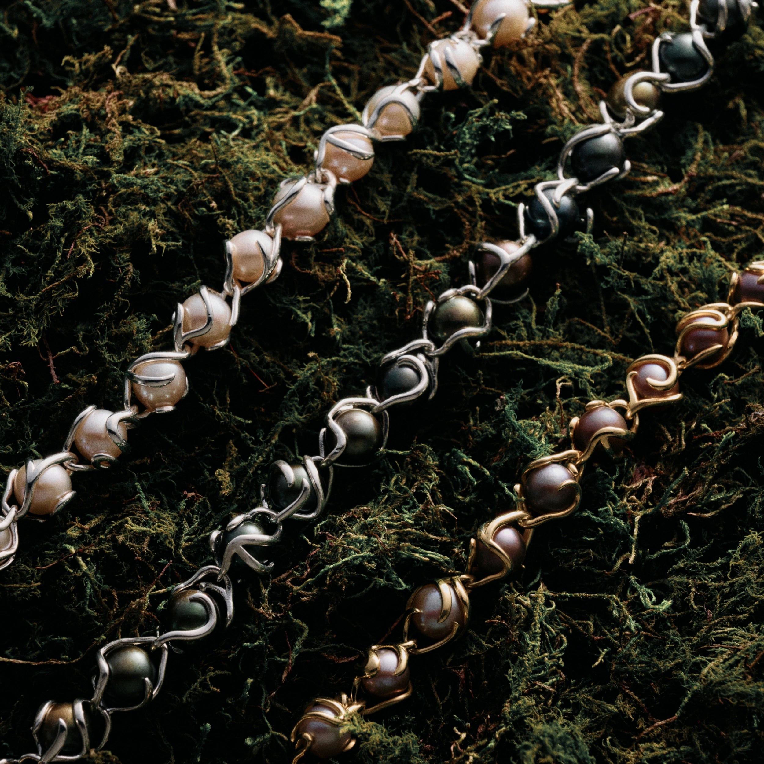 Awe Inspired Necklaces Damselfly Caged Pearl Necklace