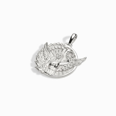Petite Nike The Goddess of Victory Necklace - Sterling Silver 28