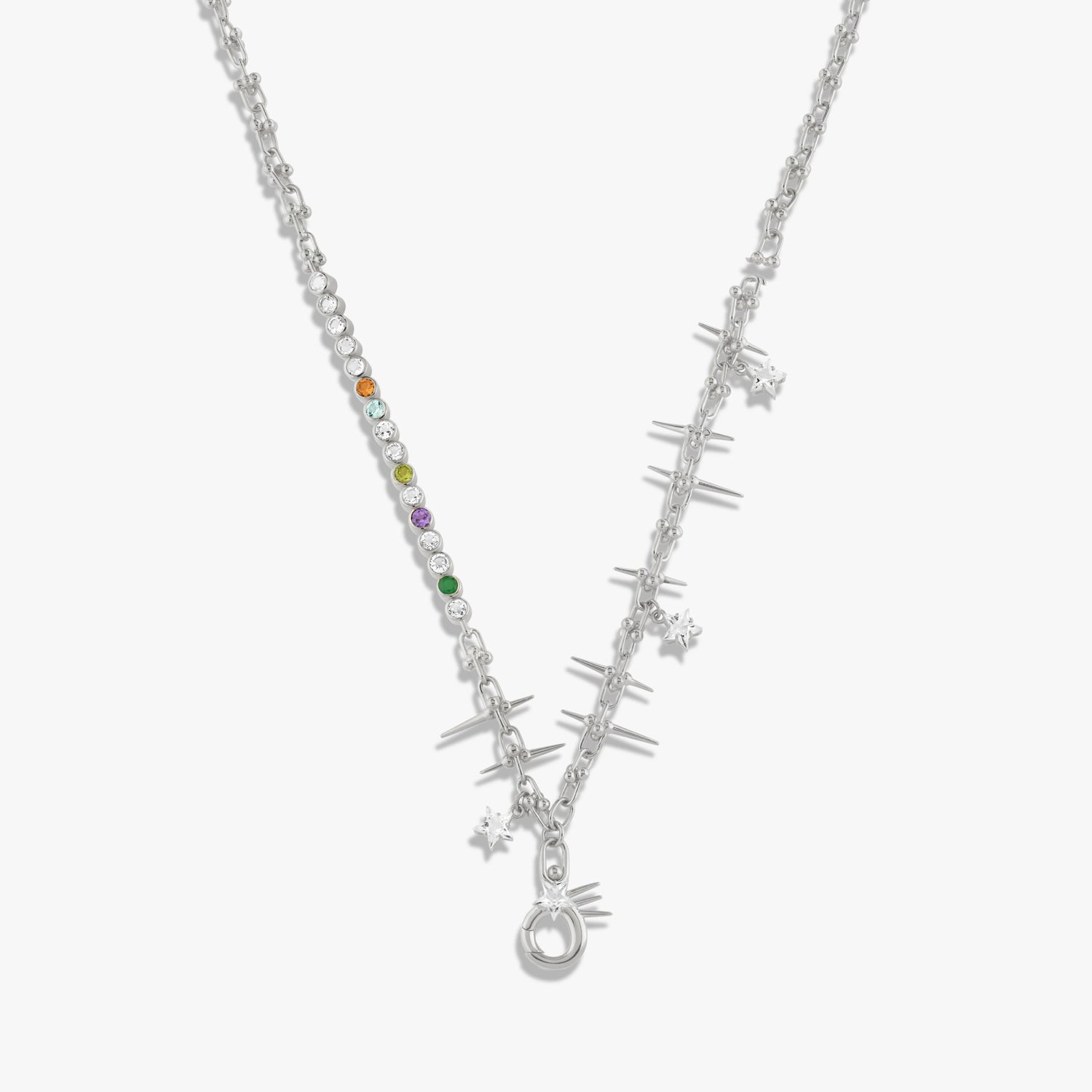 Awe Inspired Necklaces 925 Sterling Silver Long Nova Necklace