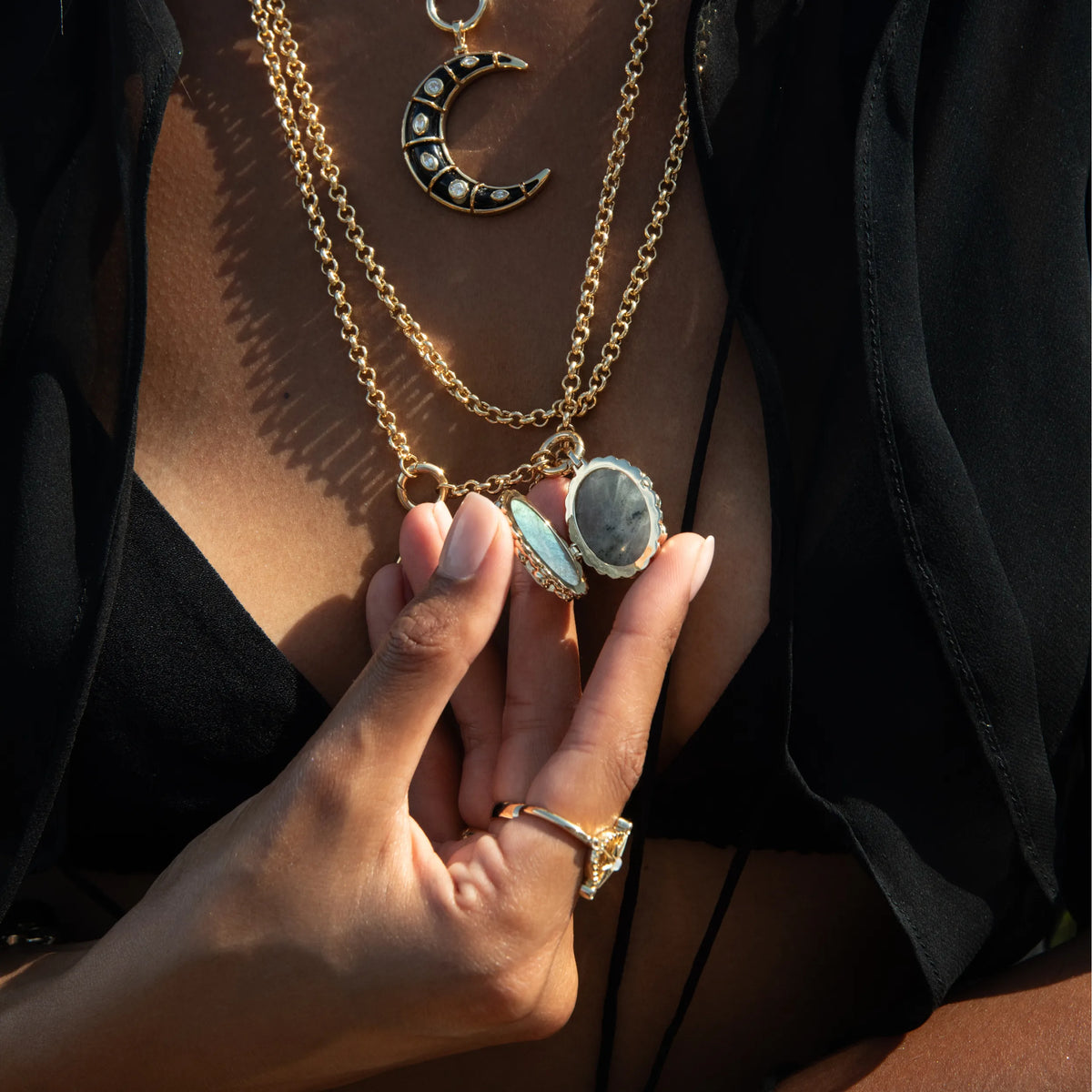 Awe Inspired Pendants Oracle Locket