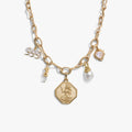 Awe Inspired Necklaces 14K Gold Vermeil The Enchantress Statement Charm Necklace