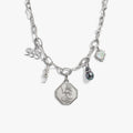 Awe Inspired Necklaces 925 Sterling Silver The Enchantress Statement Charm Necklace