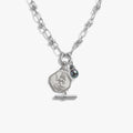 Awe Inspired Necklaces 925 Sterling Silver Adorned In Desire Charm Lariat