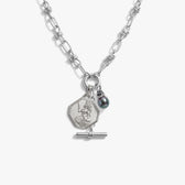Awe Inspired Necklaces 925 Sterling Silver Adorned In Desire Charm Lariat