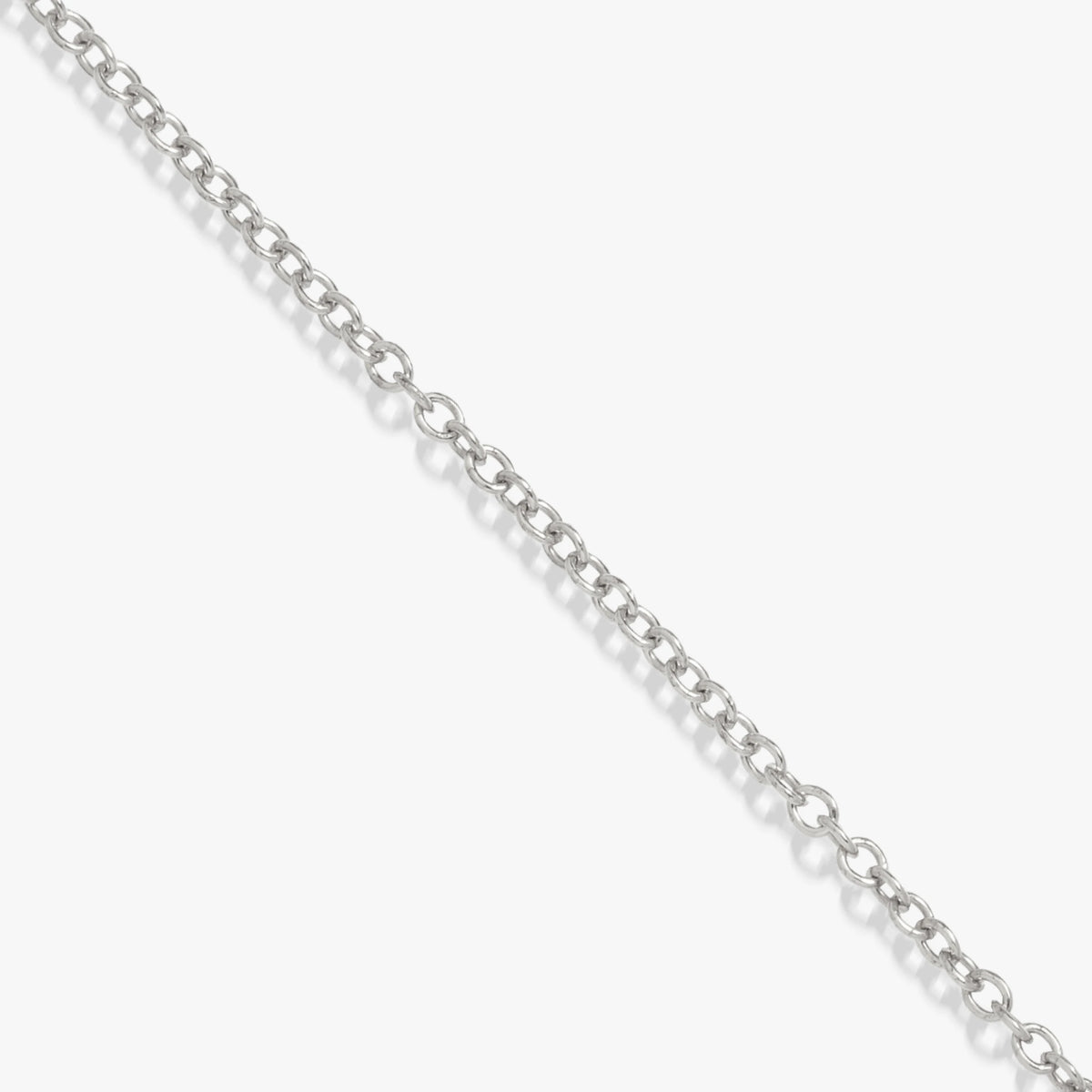 Awe Inspired Necklaces 925 Sterling Silver / 16-18" Oval Cable Chain