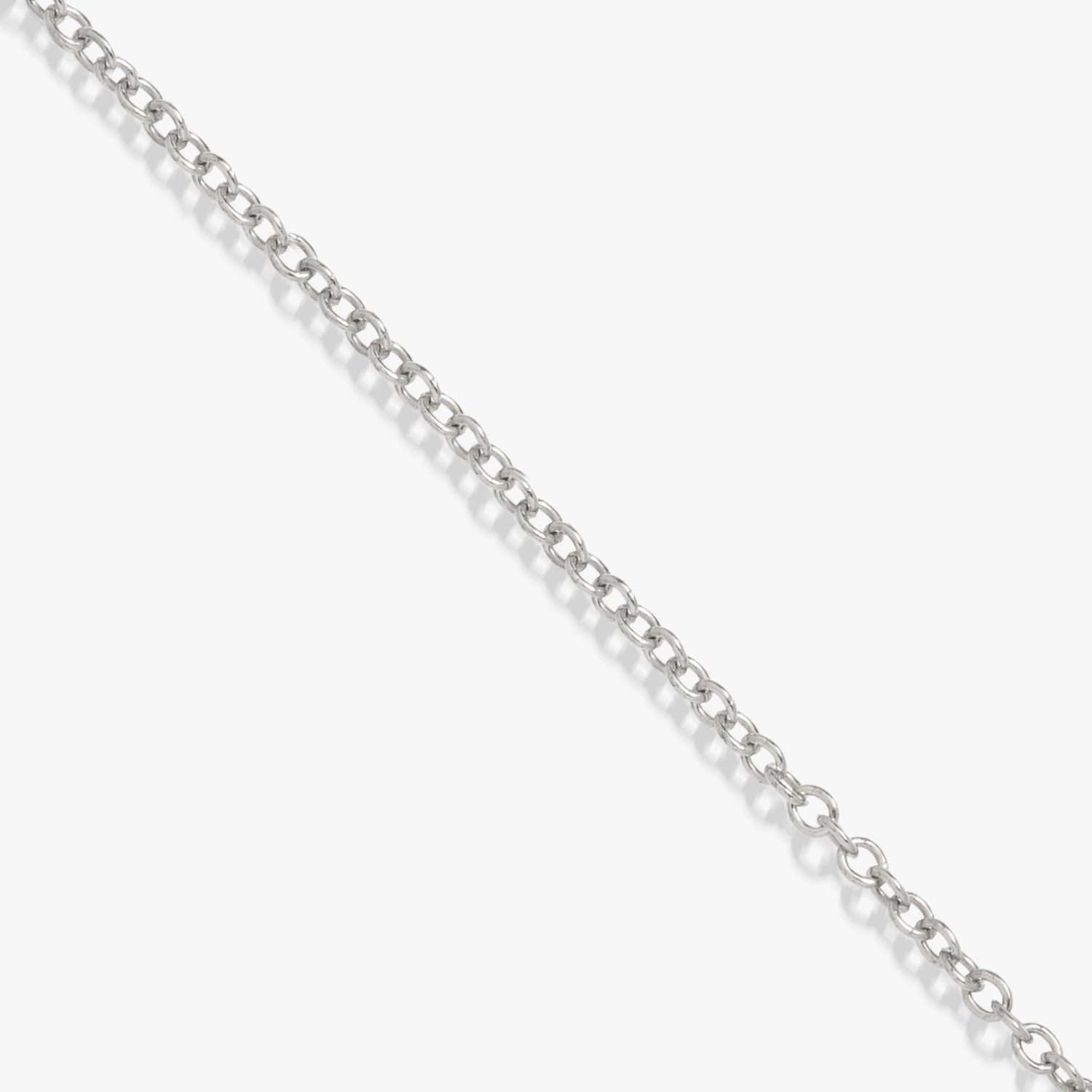 Awe Inspired Necklaces 925 Sterling Silver / 16-18'' Oval Cable Chain