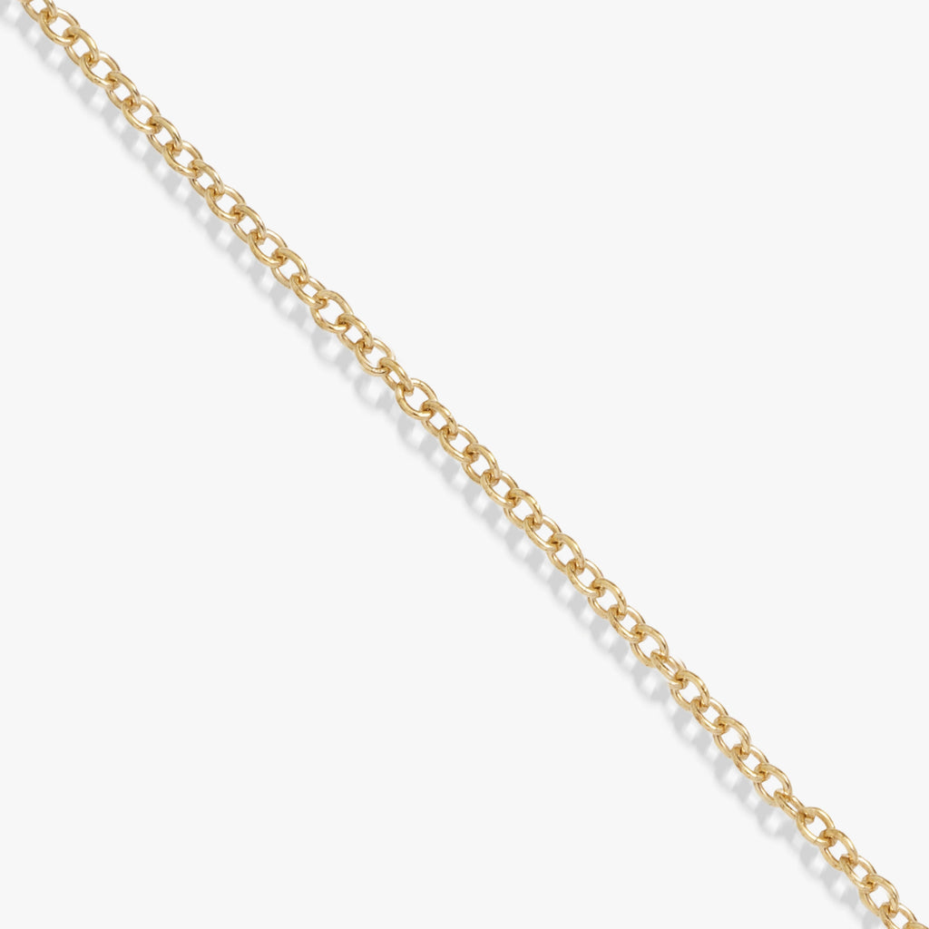 Awe Inspired Necklaces 14K Yellow Gold Vermeil / 16-18'' Oval Cable Chain
