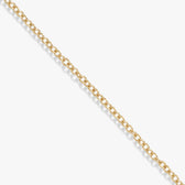 Awe Inspired Necklaces 14K Yellow Gold Vermeil / 16-18'' Oval Cable Chain