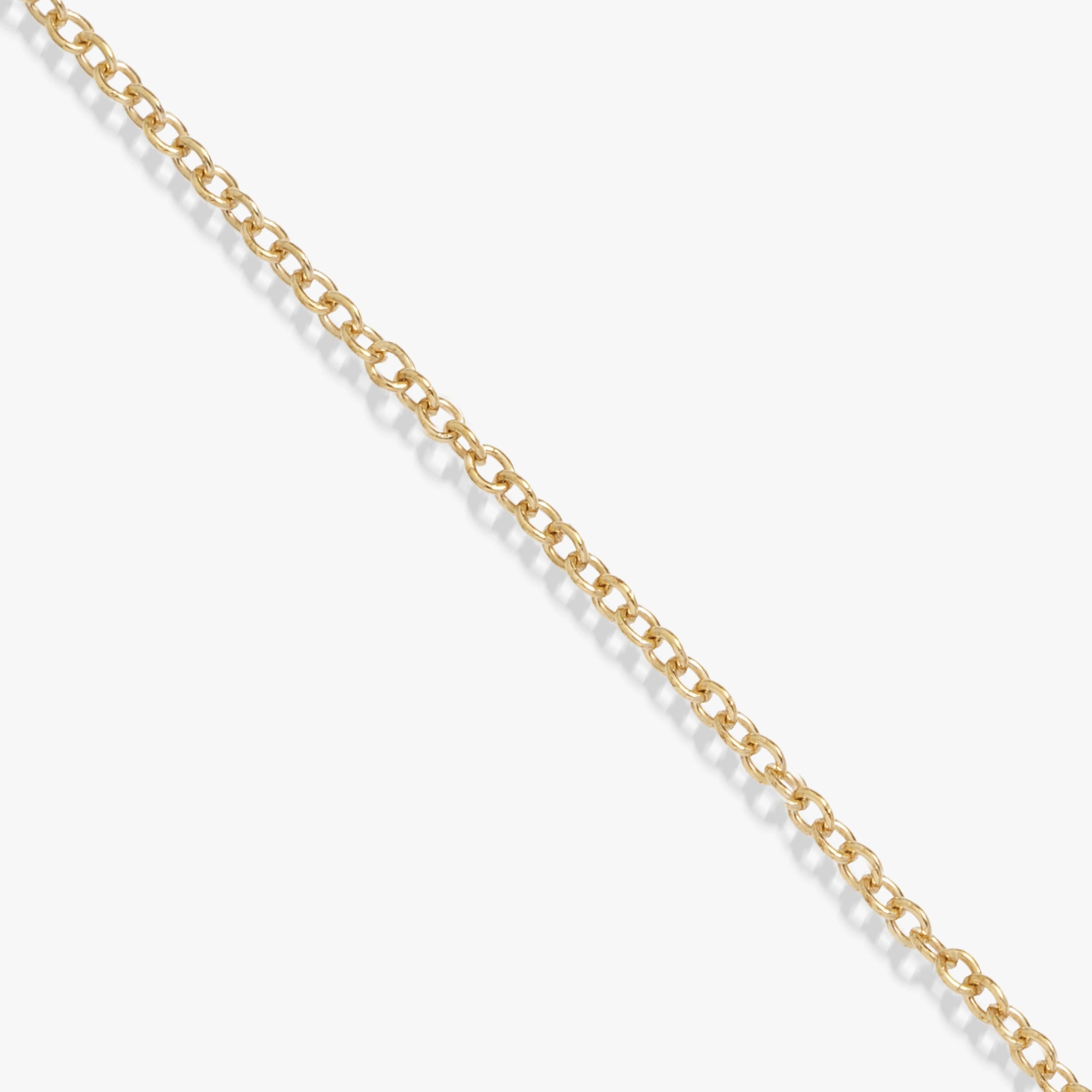 Awe Inspired Necklaces 14K Yellow Gold Vermeil / 16-18'' Oval Cable Chain