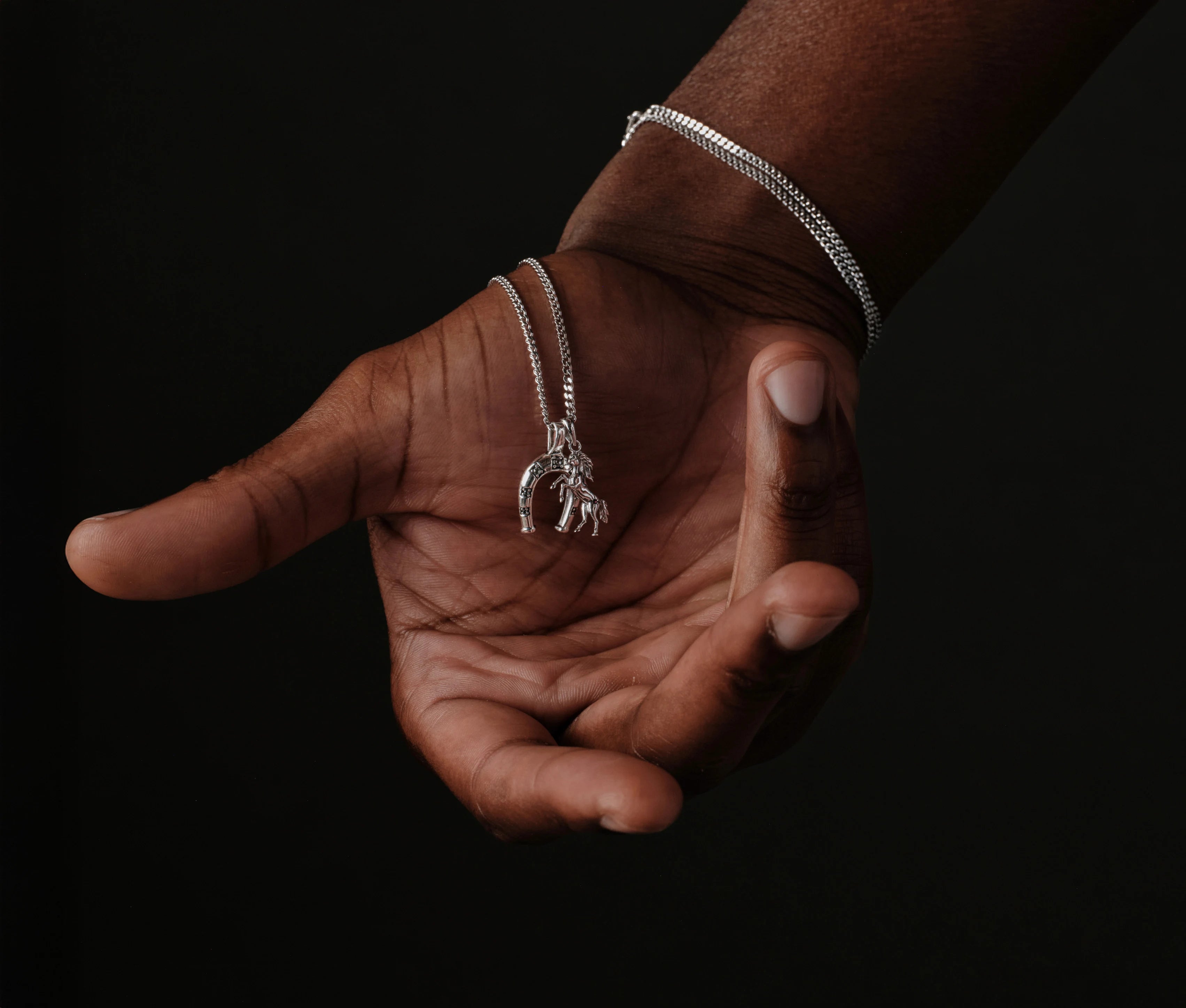 Sapphire Tooth Gem Huggies