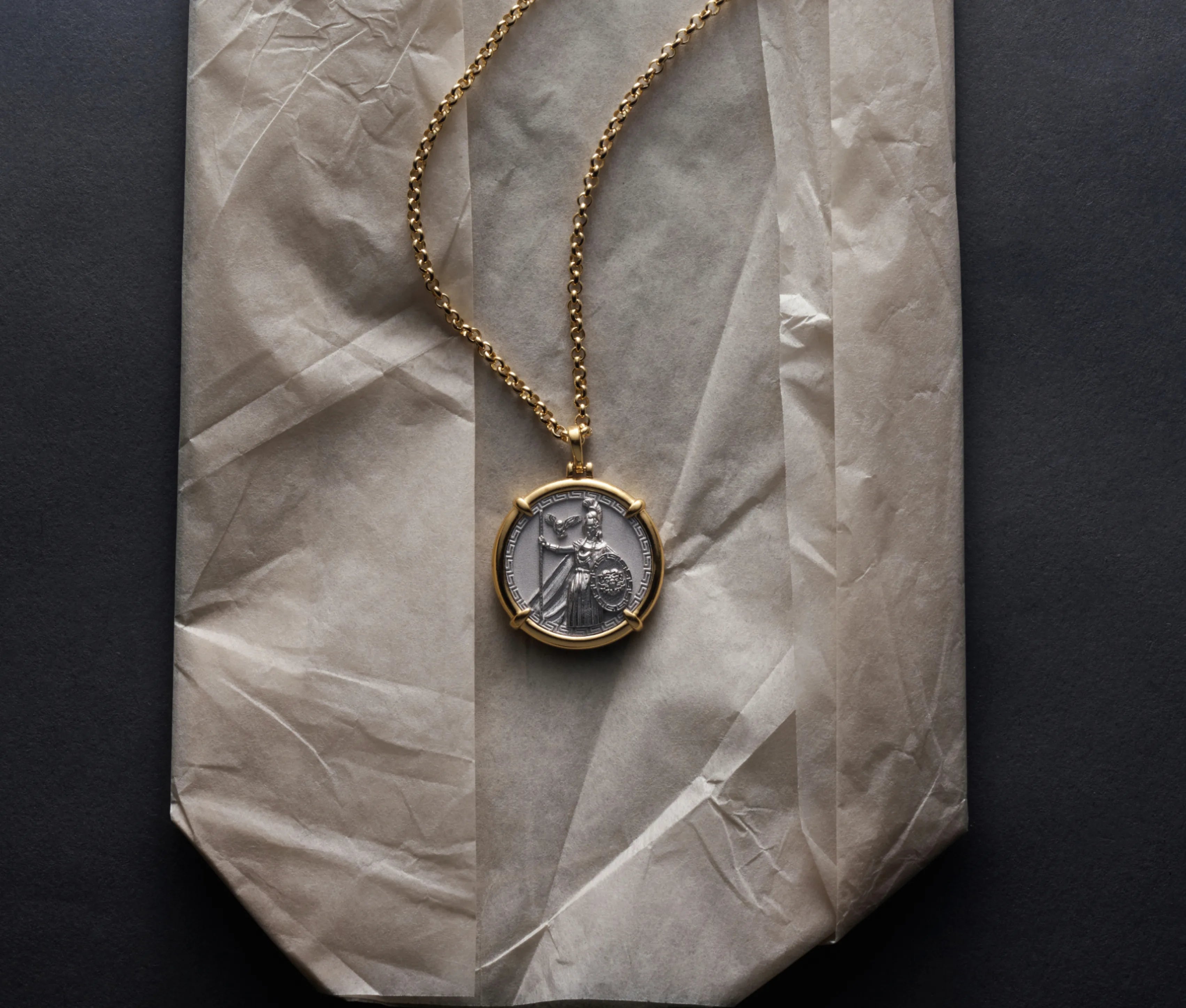 Sapphire Tooth Pendant