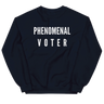 Phenomenal Voter Lightweight Crewneck Sweatshirt (Navy)