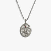 Awe Inspired Necklaces 925 Sterling Silver / 16-18" Rolo Chain Pele Necklace