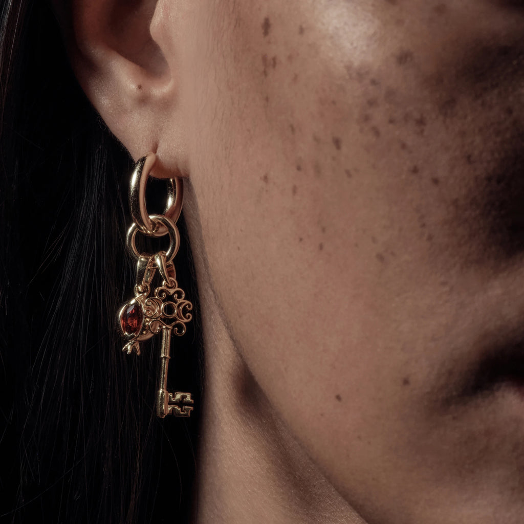Awe Inspired Earrings Dual Charm Earring