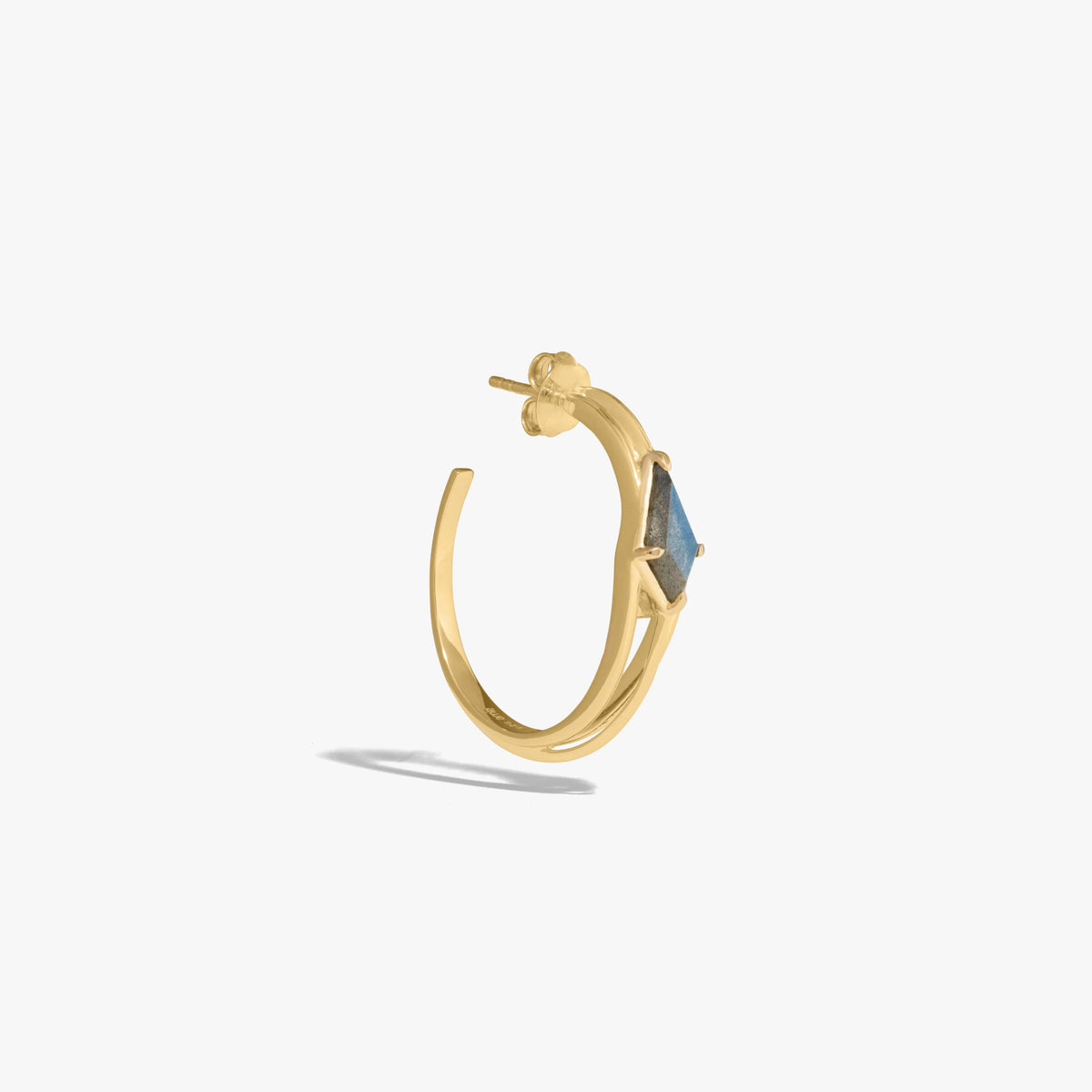Awe Inspired  Earrings Prism Oval Hoops