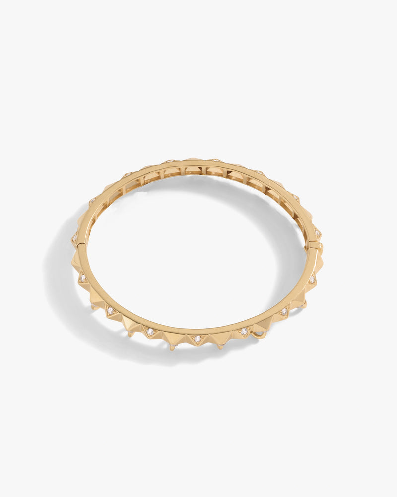 Sapphire Armor Hinge Cuff