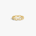 Awe Inspired Rings 14K Gold Vermeil / 6 Triple Moon Ring