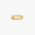 Awe Inspired Rings 14K Gold Vermeil / 6 Triple Moon Ring