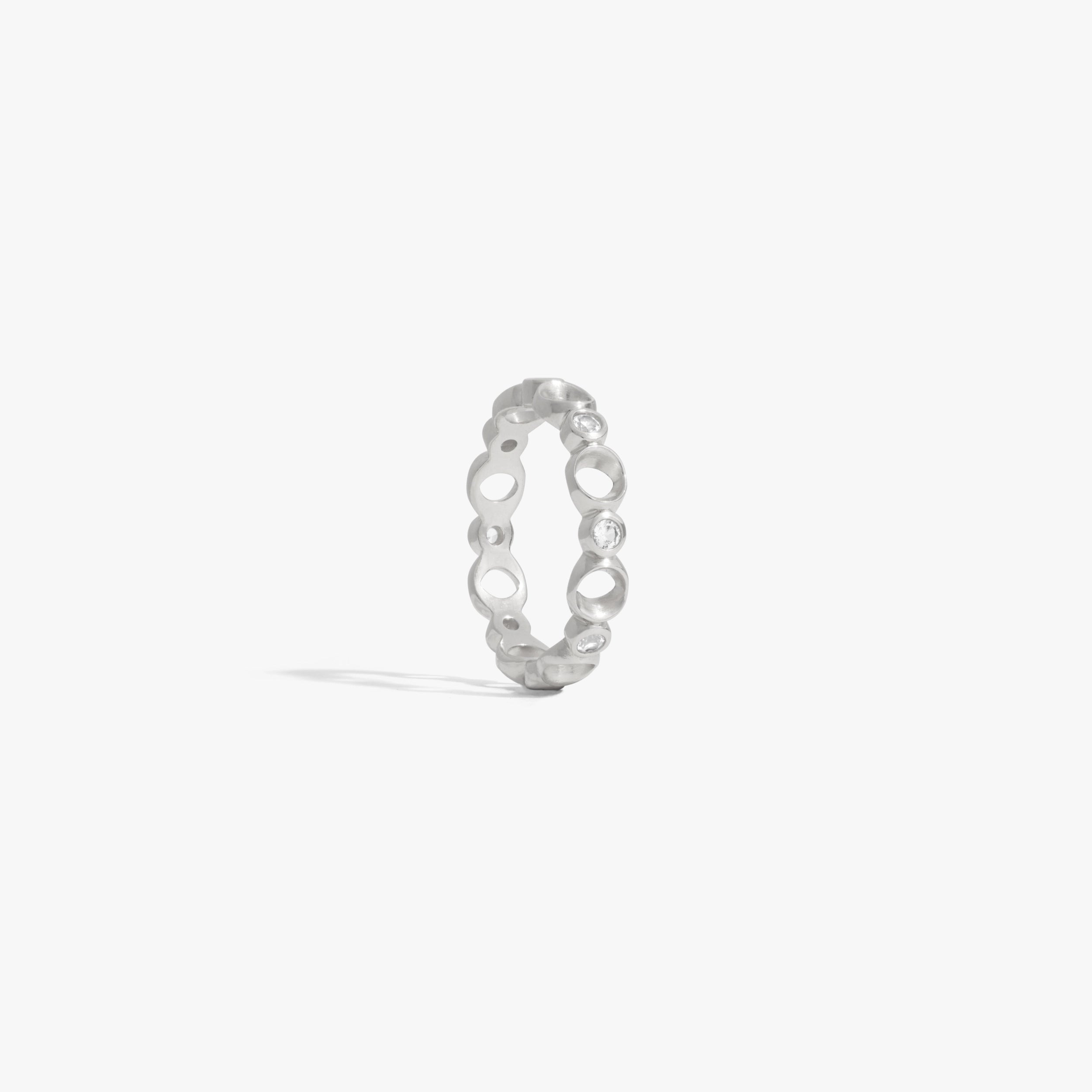 Awe Inspired Rings Triple Moon Ring