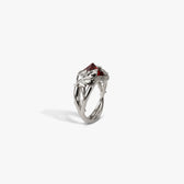 Awe Inspired Rings Gemstone Snake In The Garden Ring