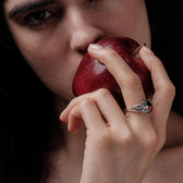 Awe Inspired Rings Gemstone Snake In The Garden Ring
