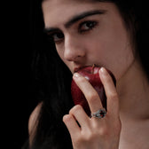Awe Inspired Rings Gemstone Snake In The Garden Ring