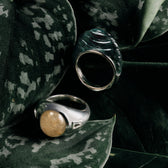Awe Inspired Rings Carved Wave Ring