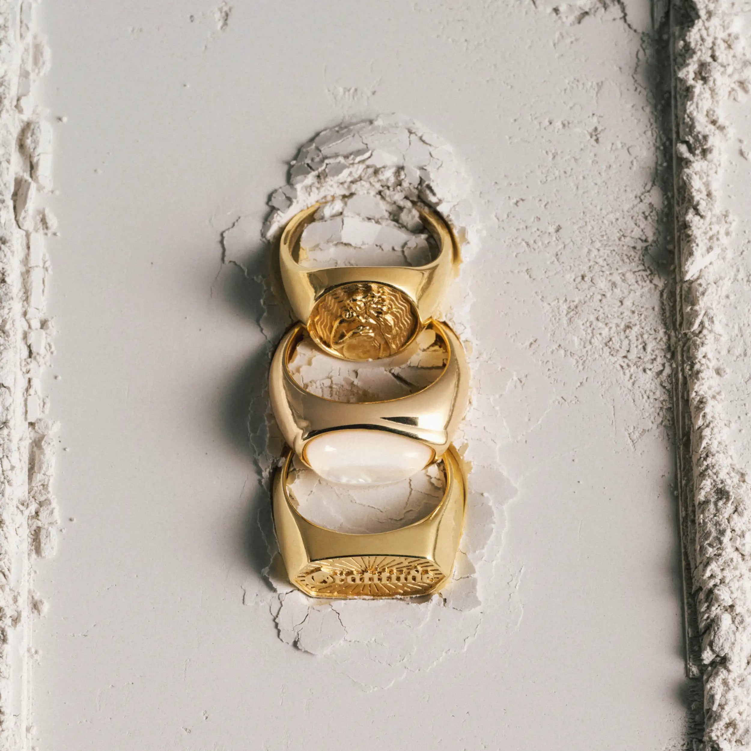Awe Inspired Rings Aphrodite Signet Ring
