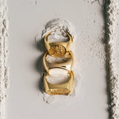 Awe Inspired Rings Aphrodite Signet Ring