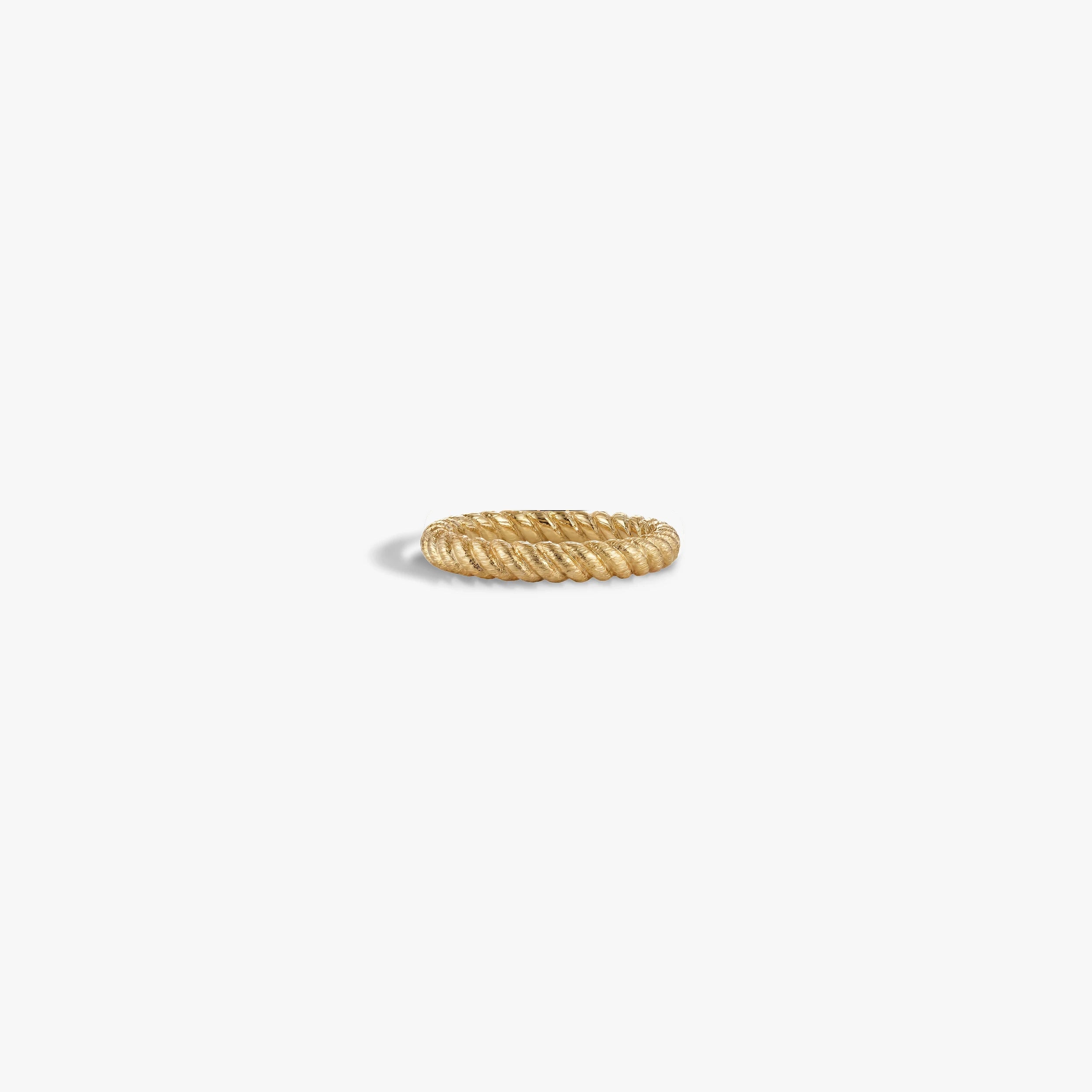 Awe Inspired  Rings Braided Stacking Ring