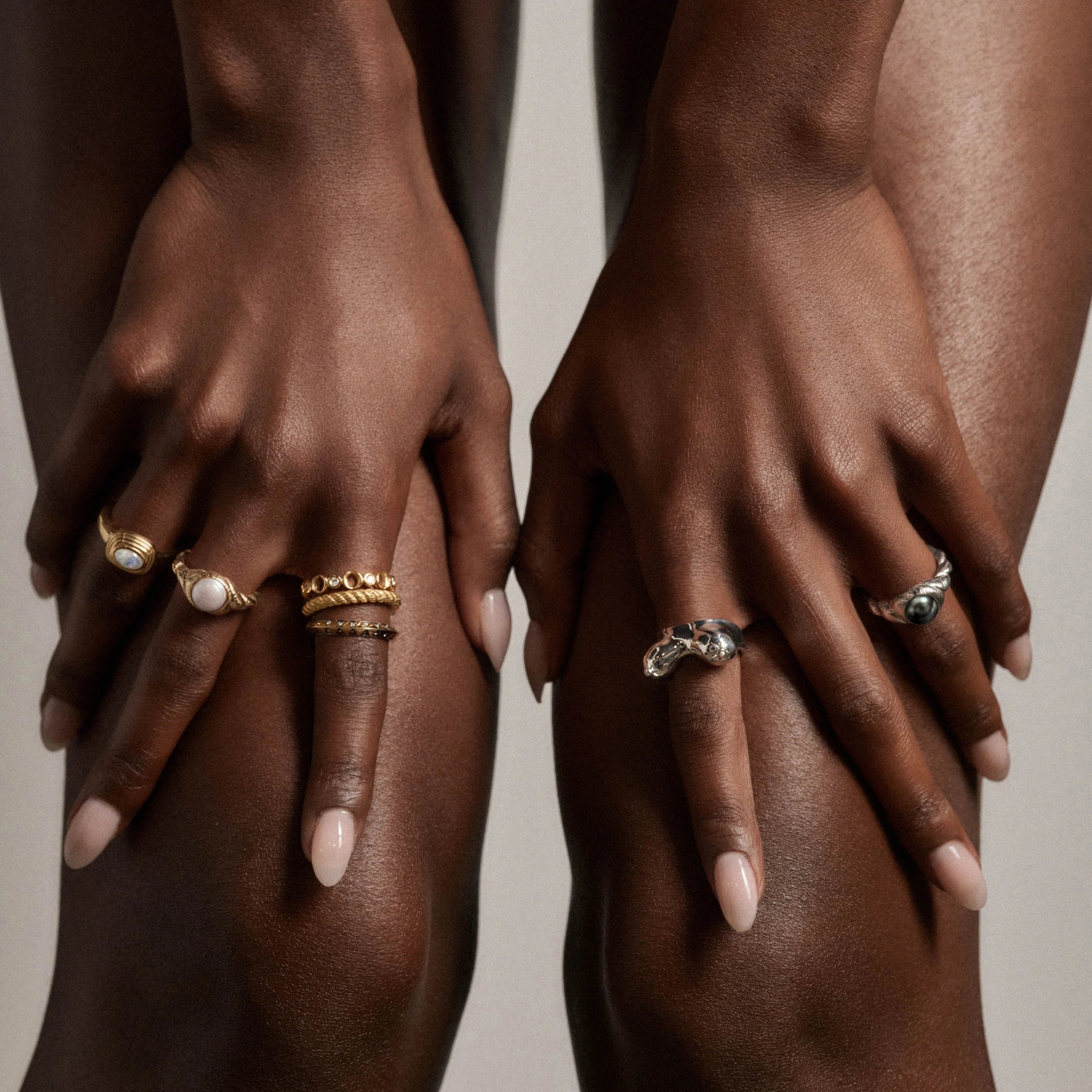 Aura Gemstone Band