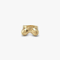Awe Inspired Rings 14K Gold Vermeil / 5 Sapphire Décolletage Ring