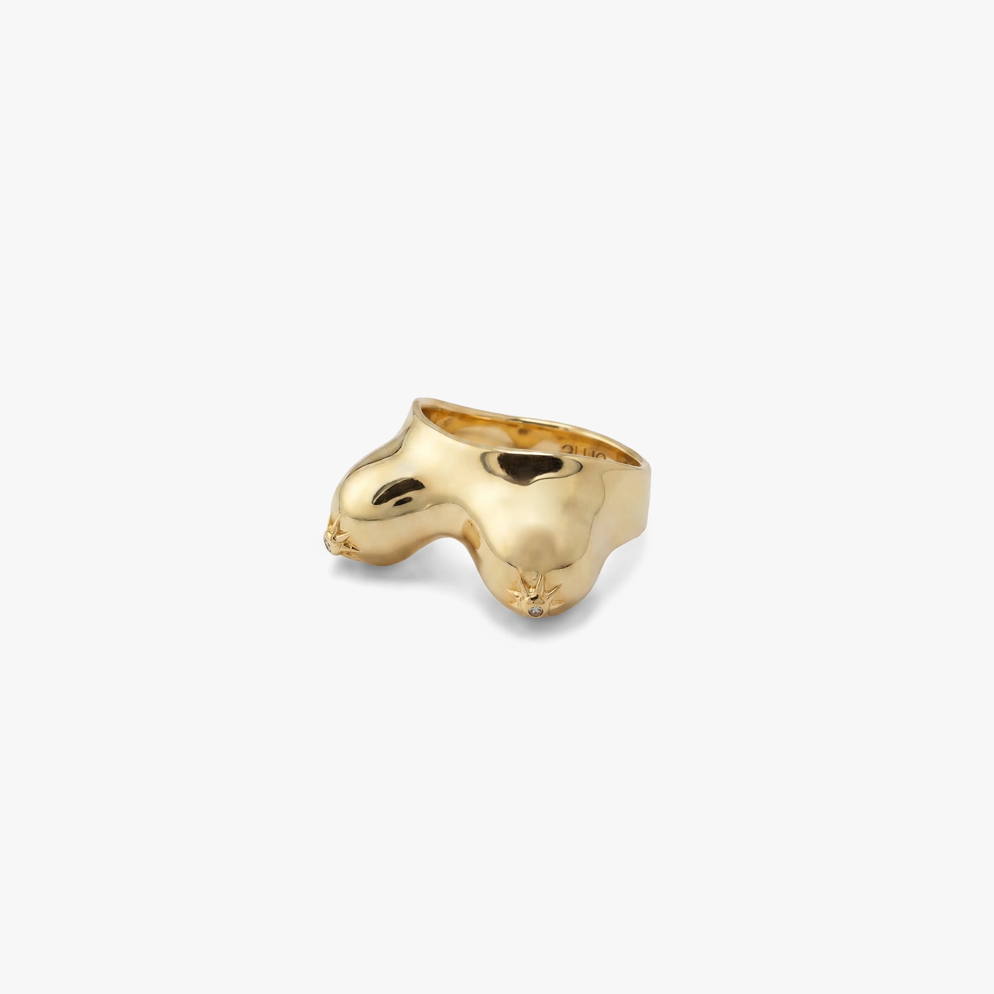 Awe Inspired Rings Sapphire Décolletage Ring