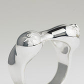 Awe Inspired Rings Sapphire Décolletage Ring